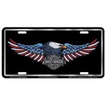 Harley Davidson License Plate Eagle Design